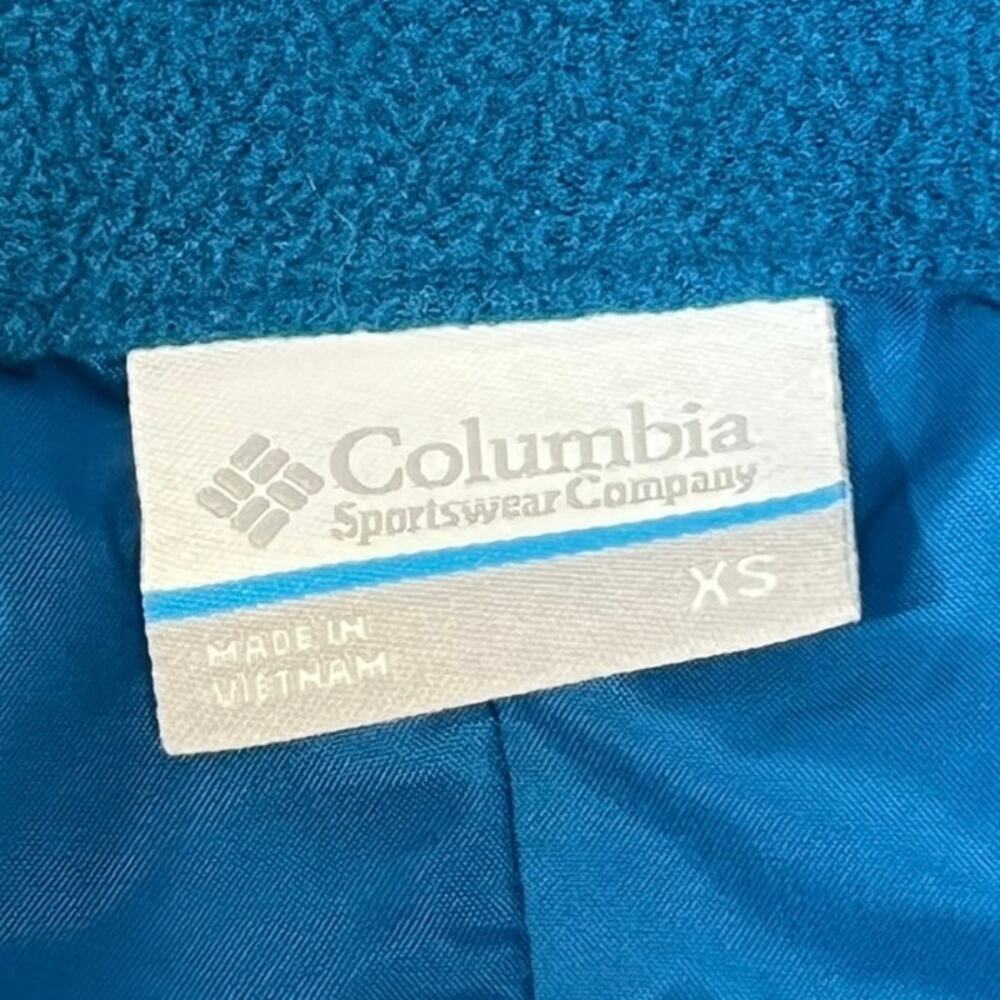 Columbia Mix It Around Vest Womens‎ XS Full Zip Lightweight In Color Lagoon - Picture 4 of 7